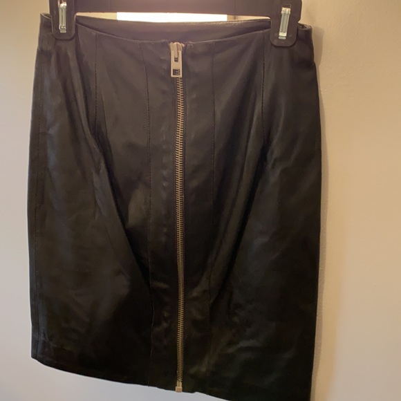 Dresses & Skirts - All saints leather skirt